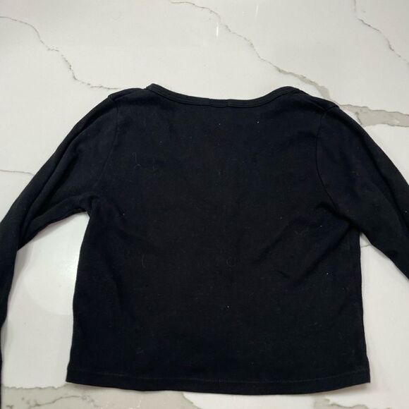 Brandy Melville zip up cropped sweater cardigan J.Galt - Picture 2 of 4